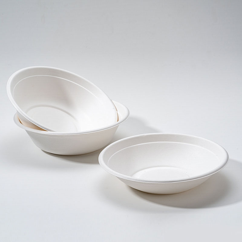 Bol cu ​​laturi drepte de bagas pentru salate delicate