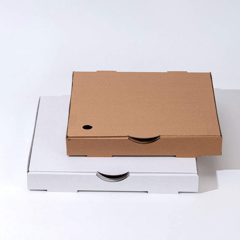 Cutie de pizza din hârtie ondulată